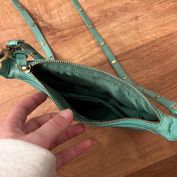 Sabina New York genuine leather crossbody bag - Picture 5 of 6